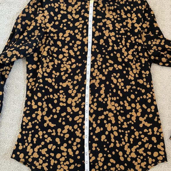 RW&Co. black & gold blouse - size XS - Picture 7 of 7
